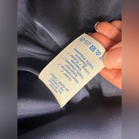 Boden Navy Floral Midi Dress TALL - Picture 7 of 9